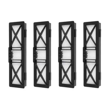 Imagem de Escova lateral do rolo principal Filtro HEPA de substituição, compatível com aspiradores robô Neato Botvac série D: D3, D5, D6, D7, D9, D10, D70E, D75, D80 e D85.(Orange)