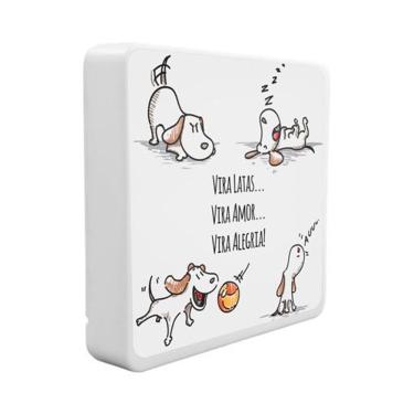 Imagem de Luminária Box Slim Vira Latas Usb