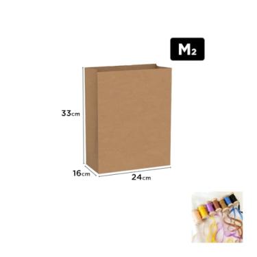 Imagem de Kit Saco Liso SOS Festcolor 34cm x 30cm x 19cm + Fita Cetim 4mm x 10mts