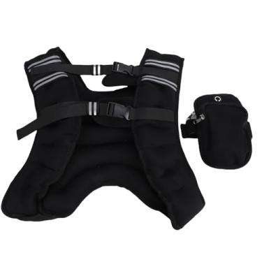 Imagem de Diydeg Colete de Peso para Corrida, Colete Com Fivela Ajustável Com Alças, Enchimento de Areia de Ferro para Treino e Treinamento de Força, Compatível Com Corrida Fitness