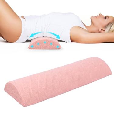 Imagem de Cozyhealth - 8 cm A x 59,9 cm C – Almofada lombar macia para dormir, almofada de suporte lombar de espuma viscoelástica para alívio da dor nas costas, travesseiro de cama, cintura para dormir
