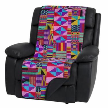 Imagem de Manta Capa Protetora para Poltrona do Papai Impermeável (Africana rosa)