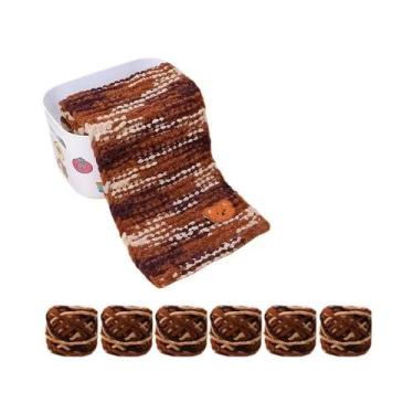 Imagem de Novelo De Lã De 6 Fios Para Cachecol De Ursinho De Pelúcia, Joias Arte