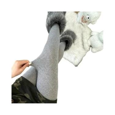 Imagem de Meia Calça Feminina De Cintura Alta 100D Opaca Slim Fit Para Outono In