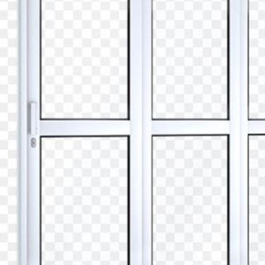 Imagem de Porta de Correr Aço Lateral com Vidro 2 Folhas Móveis E 1 Fixa 213cmx150cmx14cm Lucasa Facilità Branco