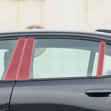 Imagem de HGFLBNV Película protetora para carro B/C pilar antiarranhões PPF/TPU transparente/adesivo de fibra de carbono, para BMW G60 I5 Series 5 2024-2025