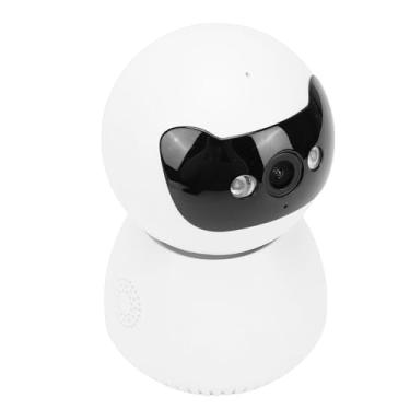 Imagem de Akozon Câmera de Segurança 1080P HD Grande Angular 355 ° Detecção de Movimento Chamada de Voz Pet Nanny Câmera bebê para Escritório Doméstico