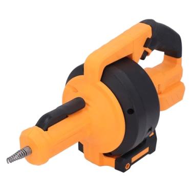 Imagem de Jopwkuin Ferramenta de Remoção de Pêlos Com Energia Eficiente Sem Fio para Dreno Elétrico para Banheiro de Esgoto Tubo de 3/4 Pol.-2 pol., Máquina de Dragagem de Tubo de Lítio para Entusiastas de