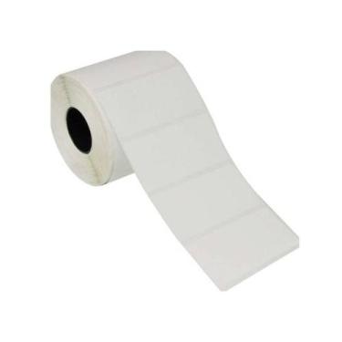 Imagem de Etiqueta Couche Adesiva 100X60 Mm 10X6 Cm Branca Cor Branco - Rprint