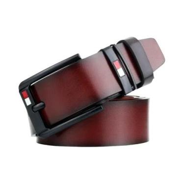 Imagem de Cinto De Couro PU Luxuoso Masculino Designer De Moda Alta Qualidade Vi