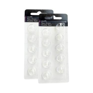 Imagem de Domes Para Aparelhos Auditivos Universal Oticon MiniFit Double Vent Ba