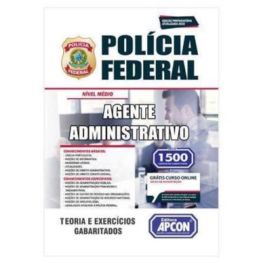 Imagem de Apostila Polícia Federal 2020 - Agente Administrativo - GRUPO APCON