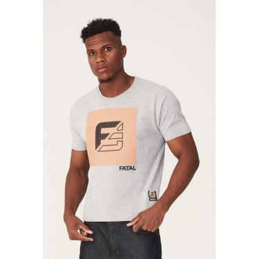 Imagem de Camiseta Fatal Estampada Big Brand Logo Masculino-Masculino