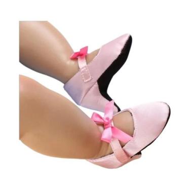 Imagem de Sapatos De Salto Alto Para Bebê Menina Recém-Nascida, Laço De Princesa