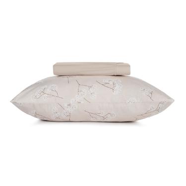 Imagem de Jogo Cama Solteirão 2 Pcs Fio Penteado Malha Pampa Altenburg