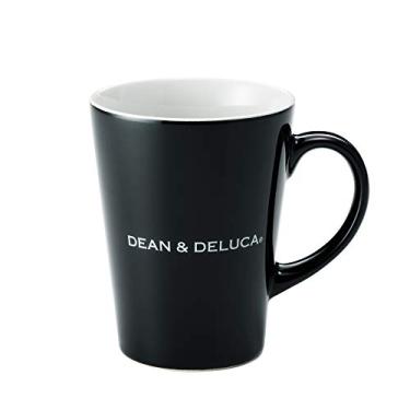 Imagem de Caneca Dean & Deluca Latte P Preta 240 ml Caneca Segura para Micro-ondas Lavável na Máquina de Lavar Louça Utensílios de Mesa Café New Life 10,5 x 8 x 6 cm