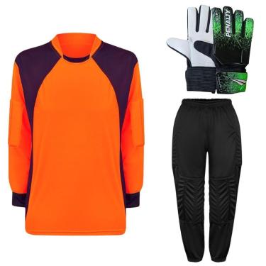 Imagem de Kit Para Goleiro Juvenil Camisa + Calça Acolchoada + Luva De Goleiro Penalty-Unissex