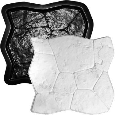 Imagem de Forma 3D Pedra Modular em ABS para Concreto, Cimento e Gesso