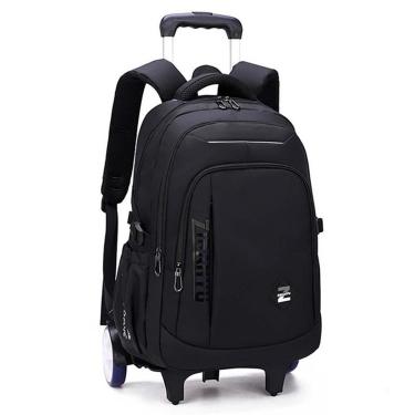 Imagem de Mochila Executiva com Duas Rodas e Compartimento para Notebook-Masculino