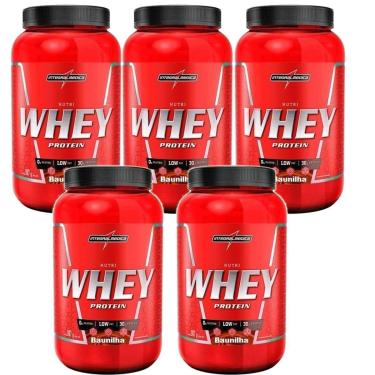 Imagem de Kit 5X Nutri Whey Protein - 907g Baunilha - IntegralMédica-Unissex