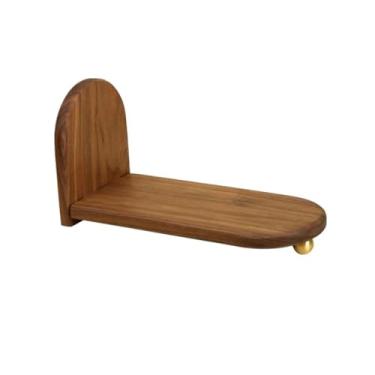 Imagem de x3anggyt5 Estante de mesa inclinada para livros, prateleira organizadora de mesa de madeira e suporte de exibição com extremidades de livros, prateleira de armazenamento para escritório, decoração de