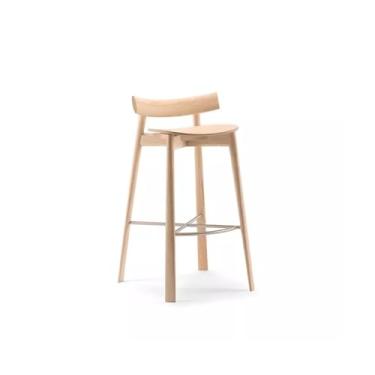 Imagem de x3anggyt5 Bancos de bar, cadeiras de bar de madeira maciça, bancos altos, recepção, casa, minimalista, bar, restaurante, cafeteria, cadeiras de bar, bancos altos, cadeiras de bar