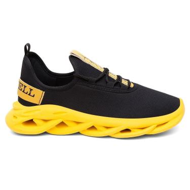 Imagem de Tênis Masculino Esportivo Leve Respirável Solado Antiderrapante Conforto Treino Diário Resistente-Masculino