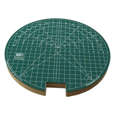 Imagem de Fancyes Plataforma de corte para cola de tênis de mesa, ferramenta para pasta de trabalho, tapete de reparo de raquete, tapete para corte de borracha de tênis, 15mm