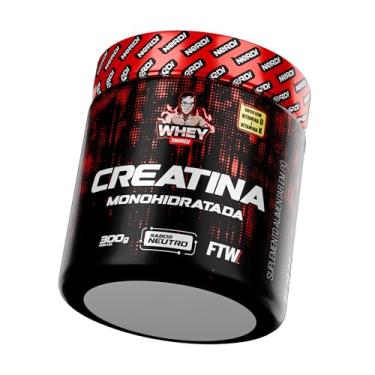 Imagem de FTW Whey Nerd Creatina Monohidratada 100% Pura, Micronizada com Vitaminas D e K, Suplemento para Desempenho Físico – Pote 300g (Sabor Neutro)