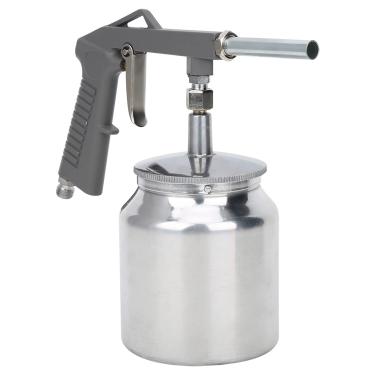 Imagem de Generic Pistola Pulverizadora Pneumática de Alimentação de Pressão Com Corpo de Liga de Alumínio para Automóvel Antiferrugem PS-6 30-120psi para Revestimento de Várias Texturas