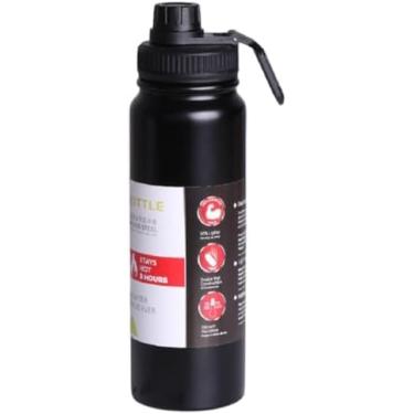 Imagem de Garrafa Térmica Inox 800ml Isolada a Vácuo Antivazamento Parede Dupla Esportiva