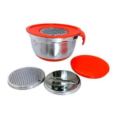 Imagem de Jogo 2 Bowls Dynasty com Tampa e 3 Raladores Inox