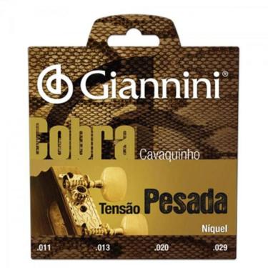 Imagem de Encordoamento Para Cavaco Gescp Serie Cobra Aco Pesada Giannini