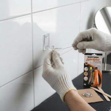 Imagem de Cola Adesivo Epóxi 16g Western Secagem Rápida 10min Forte