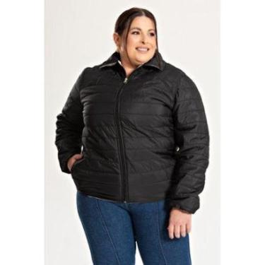 Imagem de Jaqueta Feminina Plus Size Bomber Dupla Face - Serena-Feminino