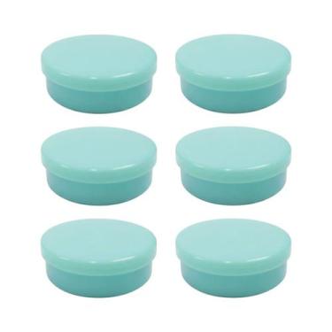 Imagem de Conjunto 20 Latinhas Plasticas 5cm Verde Artesanato Biscuit - Russo Ar