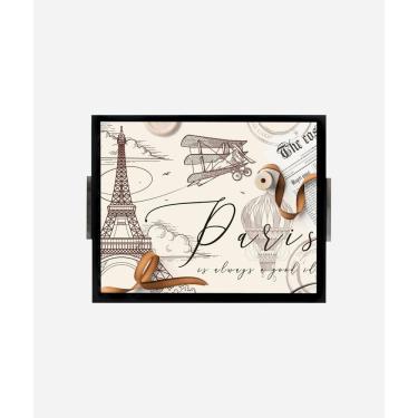 Imagem de Bandeja Estampada 30X37 - Paris