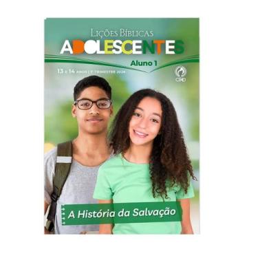 Imagem de Lições Bíblicas Adolescentes Aluno 1º Tr. 2026 - A HISTÓRIA DA SALVAÇÃ