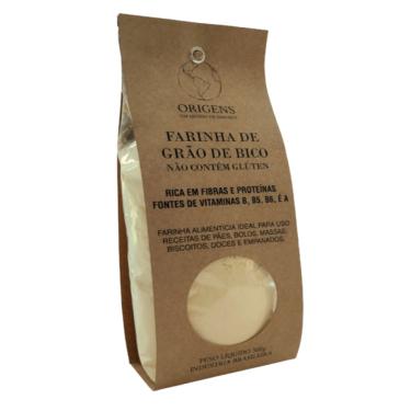 Imagem de Farinha de Grão de Bico Sem Glúten Origens 500g