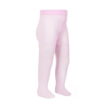Imagem de Meia calça lobinha fio 20 fina bebê ref:2571 menina - LUPO, Rosa, RN