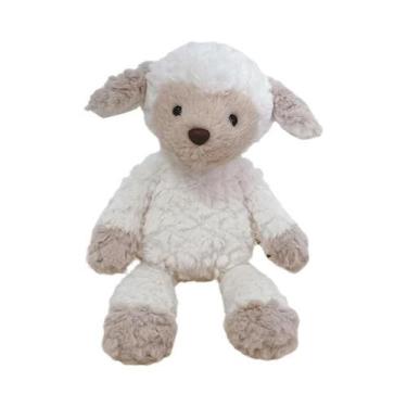 Imagem de Brinquedo De Pelúcia Macio E Fofo De Ovelha De 35cm, Boneca De Cordeir