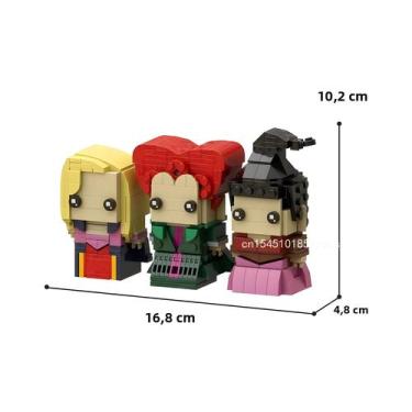 Imagem de Figuras De Ação Winifred Mary Sarah Hocus Pocus, Blocos De Montar Bric