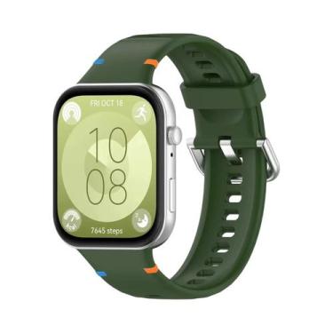 Imagem de Pulseira De Silicone Para Huawei Watch Fit 4 4Pro 3, Substituição De B