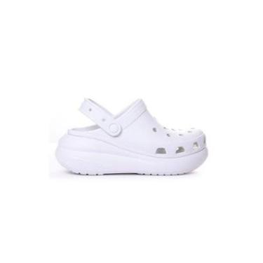 Imagem de Sandália Crocs Classic Crush Clog Off White-Feminino