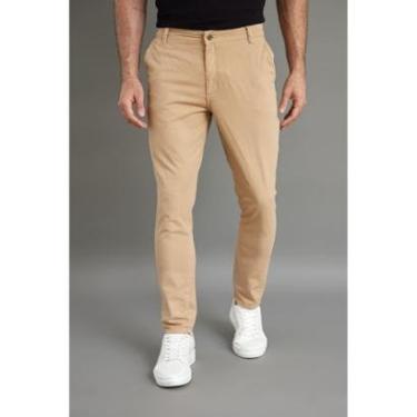 Imagem de Calça Sport Fino Masculina Color Com Linho Dialogo-Masculino