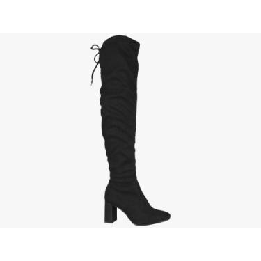 Imagem de Bota Salto Over Renata Mello 7785.79012, Preto, 35