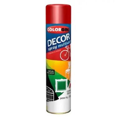 Imagem de Tinta Spray Decor Multi Uso Vermelho COLORGIN
