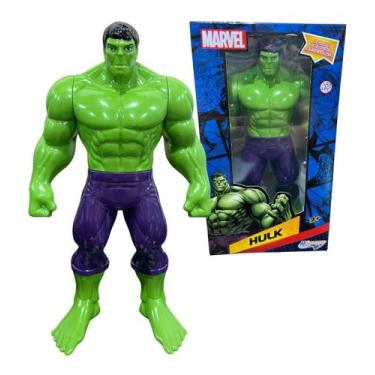 Imagem de Boneco Hulk 22cm Articulado Brinquedo Marvel Vingadores