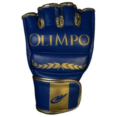Imagem de Luva De Mma Competição Treino Olimpo Esportes, Azul, G
