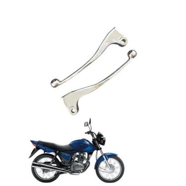 Imagem de Manete Cromado Alpha Factor CG Titan/ Fan 125/ 150/ 160 Freio a Tambor